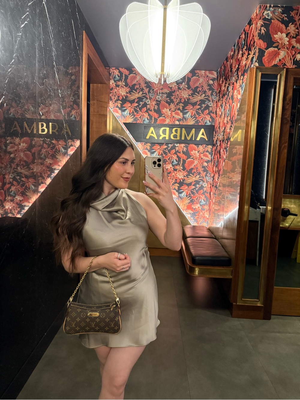 Zara Olive Green Satin Mini Dress✨